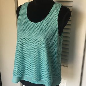 Teal tank